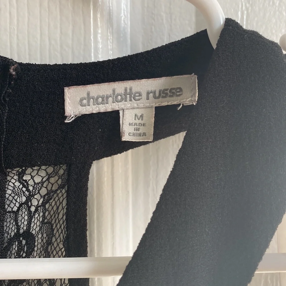 Charlotte Russe Black Romper - Picture 4 of 4